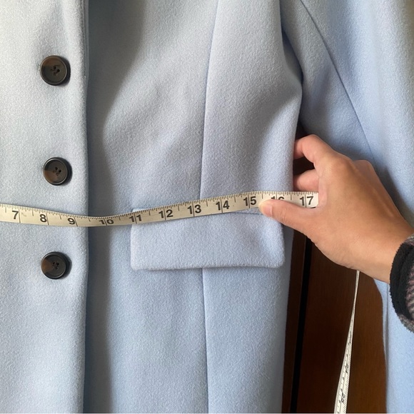 (NWOT) Light Blue Coat - Picture 5 of 11